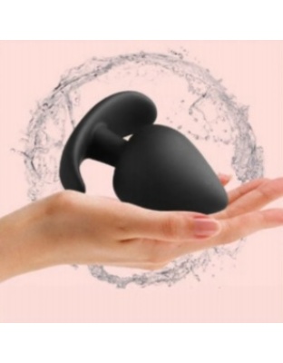 Waterproof Silicone Weighted Steel Ball Butt Plug