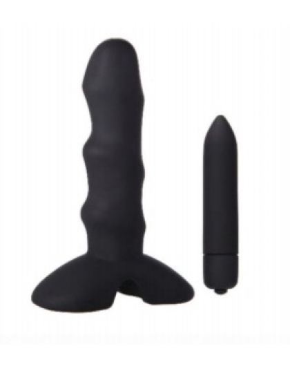 Silicone 10 Function Vibrating Anal Plug