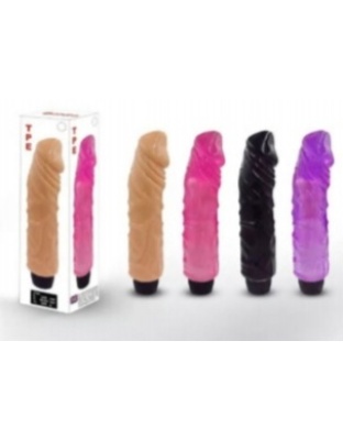 Jelly Dildo Vibrator EXTRA Large 22cm