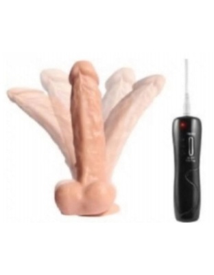 Realistic 7.6 inch Rotating Vibrating Dong