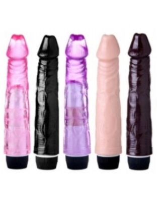 Large Variable Speed Realistic Vibrating Dildo 22.5cm