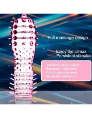 Reusable Texture Penis Sleeve