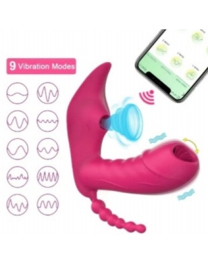 3 in 1 Wearable Vibrator Multi Function Rechargeable